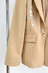 Blazer Con Aplicaciones De Pedrería