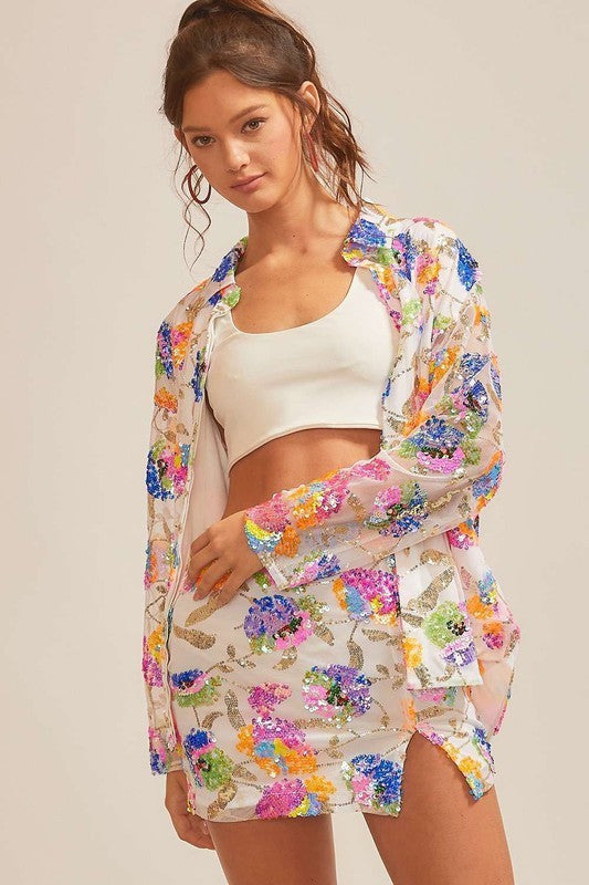 Blusa con Lentejuela