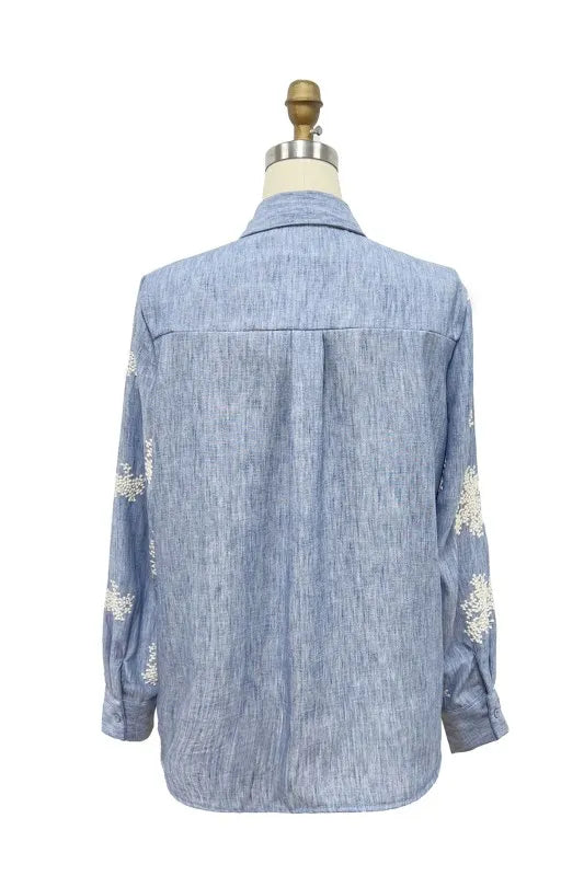 Camisa Bordada