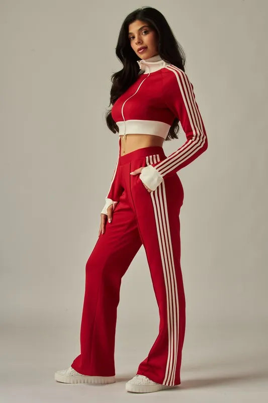 Pantalón De Buzo Flare