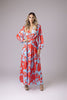Long dress with long sleeves