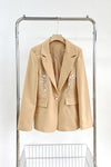 Blazer Con Aplicaciones De Pedrería