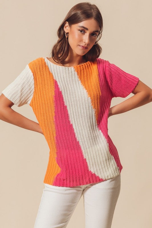 Polera De Hilo Colorida