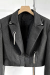 Crop Blazer