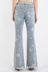 Pantalones Flare Estrellas